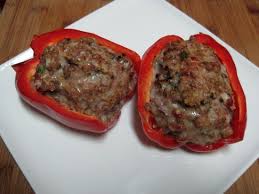 Dukan Diet Recipe Turkey Italian Sausage Stuffed Bell Peppers Dukan Diet Recipes Dukan Diet Attack Phase Recipes Diet Recipes