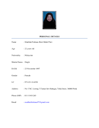 This process being controlled by our intralink total quality system which holds approval to iso 9001:2015 by llyods register quality assurance. Doc Personal Details Maddy Farhana Academia Edu
