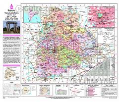 Map of telangana which is the 29th state of india, it is bordered by maharashtra to the north, karnataka to the west, chhattisgarh to the northeast and odisha to the east. Telangana Gets Its Official Map From Survey Of India