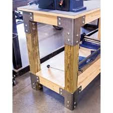 Eastwood Shop Table Kit Unpainted Bare Steel Garage Work Bench Metal Work Bench Workbench Plans Diy