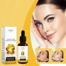 EKKIMIMI Collagen An Ti Skin Base Esse Nce 30ML Collagen Esse Nce Skin Base  Liquid An Ti Aging Improve Fine Lines Improve Skin Elasticity and Mois Ture  Strong Jawline