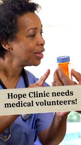 Hope Clinic 40th Birthday greeting from Mark LePage (Trinity Health ) and  Heather LePage (Hope Clinic front desk!).