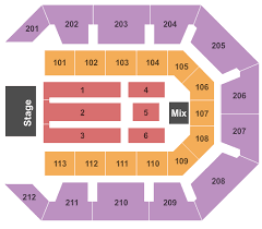 Star Of The Desert Arena Seating Charts For All 2019 Events