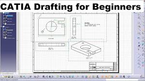 Complex duck and camomile coloring page. Catia Drafting Drawing Tutorial For Beginners 1 Youtube