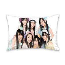 Amazon.co.jp: AKB48枕枕ケース両面印刷長方形枕カバー人気スター写真寝具新しい家の寝室の車の装飾クッションカバー抗菌洗えるギフト(50*75cm）  : Home & Kitchen