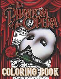 Phantom of the opera christine costumes film vs musical. Book The Phantom Of The Opera Coloring Book Musical Cds Dvds Soundofmusic Shop