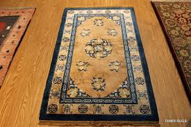 14 inches 3, 5mm thin enough to roll it up, thick be comfortable perform sal best. Fine Silk Chinese Oriental 3x5 Ft Rug Peking Blue Gold Camel Art Deco Rug Ebay