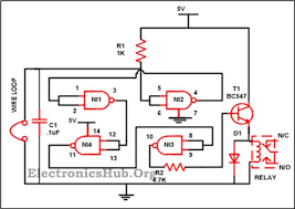 Luggage Security Alarm Project Circuit Using Logic Gates Cctv Security Systems Security Alarm Video Security System