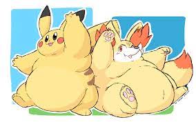Chubby Pokemon Friends (request) by haloopdy -- Fur Affinity [dot] net