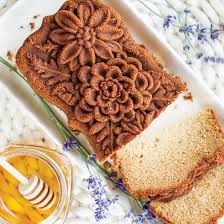 Lemon Honey Lavender Floral Loaf Recipe Cake Baking Pans No Bake Cake Baking