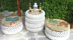 21 Nachhaltige Diy Deko Ideen Upcyclen Und Umfunktionieren Gartenmobel Selber Bauen Reifentisch Diy Deko Ideen