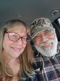 Hi, I just want to introduce myself. This is a pic of me and my late  husband.