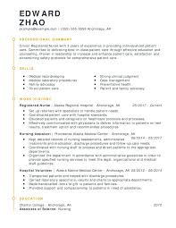 Unforgettable Registered Nurse Resume Examples To Stand Out
