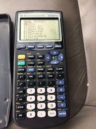 Texas Instruments Ti 83 Plus Graphing Calculator Works Great Ebay Graphing Calculator Graphing Calculator Words