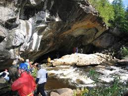 Natural Stone Bridge And Caves Lake George Schroon Lake Lake George Camping