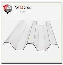 • ideal for covering ceilings and walls in hog, poultry and dairy buildings, car washes and more. China High Quality Greenhouse Roofing Panels Clear Polycarbonate Corrugated Plastic Sheets China Corrugated Plastic Roofing Sheets Polycarbonate Roof Sheet