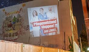 Zu beginn wurde viel applaudiert und gedankt, später viel versprochen. Danke Heisst Mehr Gehalt Aktion Vor Dem Kanzleramt Zum Tag Der Pflege Am 12 Mai Die Linke Pflegenotstand Stoppen
