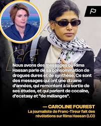 Pure - La journaliste Caroline Fourest, directrice de la rédaction de  Franc-Tireur, affirme que son magazine a obtenu lors d'une enquête au sujet  de Rima Hassan, des messages remontant à une dizaine