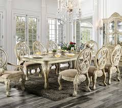 Get the best deal for white dining room chairs from the largest online selection at ebay.com. Traditional Antique White Dining Room Furniture 9 Pieces Table Chairs Set Icc8 Ebay