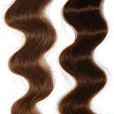 It varies from light brown to a medium dark hair. Chocolate Brown Complete System Overtone Haircare