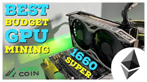 Cryptocurrency mining or 'crypto mining' is the process that allows transactions in a blockchain to be verified. Best New Budget Gpu For Mining Nvidia 1660 Super Mining Hashrates Review Youtube