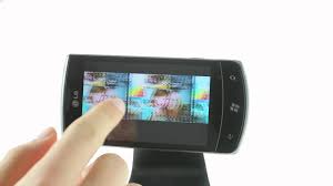 LG E900 Optimus 7 user interface - YouTube