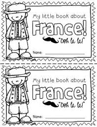 France Booklet A Country Study France For Kids Country Studies France Craft