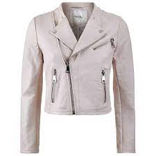 Maje Bonnie Leather Jacket Real Leather Jacket Leather Jacket Pink Leather Jacket