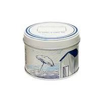 OEM ODM Custom Tinplate Storage Container Round Metal Jar ...