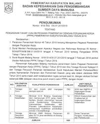 Dari hasil pelaksanaan monitoring dan evaluasi pelaksanaan kesehatan dan keselamatan kerja, ditemukan tempat usaha. Pendaftaran Cpns 2020 Malang Informasi Cpns Asn Indonesiainfo Cpns Asn Indonesia 2021