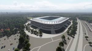 It is located northeast of the karlsruhe palace (schloss) and is part of the former deer park (wildpark) of the grand dukes of baden in the hardtwald, hence the name.there have been football pitches at the location. Wildparkstadion Karlsruhe 2020 3d Animationsfilm Youtube