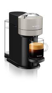 In addition to its original espressos, nespresso vertuo next produces an extraordinary cup of coffee with a smooth layer of crema, the signature of truly great cup of coffee. Krups Nespresso By Krups Vertuo Next Xn910b40 Coffee Machine Light Grey Xn910b40