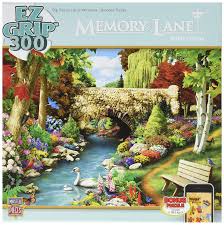 Back of home walkway to lower patio. Masterpieces Memory Lane Willow Whispers 300 Piece Ez Grip Jigsaw Puzzle Buy Online In India At Desertcart In Productid 16931681