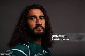 Ben Ransom of London Irish poses for a portrait during the London... News  Photo