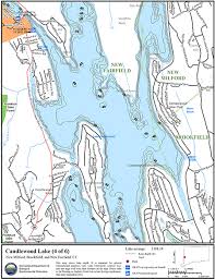 Candlewood Lake Map Northeastbass