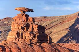 Mexican Hat Rock Map Ut San Juan County Mexican Hat Area Topo Zone
