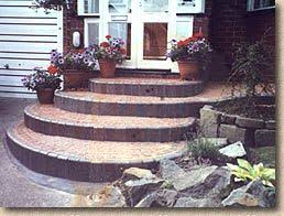 This is a true but simple fact, everyone loves curves, whether we are talking bodies, cars, or decks. Hard Landscape Features Steps Pavingexpert