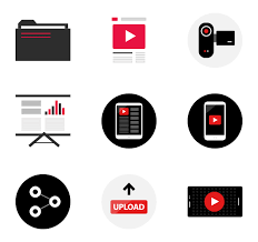 105 Free Vector Icons Of Video Analytics Designed By Alfredo Hernandez Analytics Design Vector Free Vector Icons
