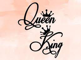 Download King Svg Queen Svg King Crown Queen Crown Svg Design Svg Etsy