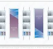 DC2504 Large Poster Wall Display Concept (18FT WALL)