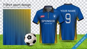 Download Polo T Shirt Design With Zipper Soccer Jersey Sport Mockup Template For Football Kit Or Activewear Uniform 555192 Vector Art At Vecteezy