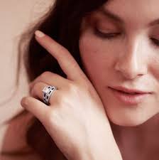 Blue Sapphire Baguette Engraved Cathedral Diamond Engagement Ring Princess