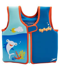 speedo boys learn to swim printed neoprene swim vest 2yrs 6yrs at swimoutlet com