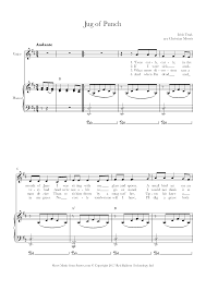 Your current browser isn't compatible with soundcloud. The Jug Of Punch Sheet Music For Voice 8notes Com