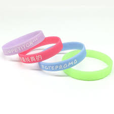 3/5 inch wide (15 mm) x 4 inches (10 cm) cpsia certified. Glow In Dark Silicone Wristband Greenworks Wristband Printing