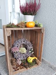 Herbst Deko Vor Der Haustur Herbst Dekoration Deko Deko Herbst