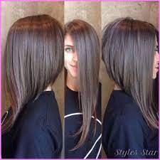 This long hair to short bob hairstyles and haircuts are perfect for someone who needs or wants their dead ends off. Cool Long Bob Haircut Pictures Front And Back Long Angled Bob Hairstyles Hair Styles Angled Bob Hairstyles