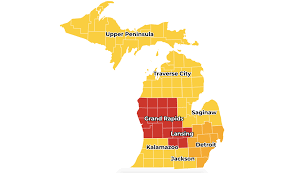 Roadmap saginaw to detroit, distance. Detroit Region Now Considered Medium High Risk As Coronavirus Covid 19 Cases Spike Statewide