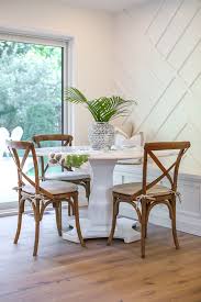 Love This Accent Wall In The Dining Room Of This Recent Remodel Done By White Hous Dining Room Accent Wall Accent Walls In Living Room Dining Room Feature Wall