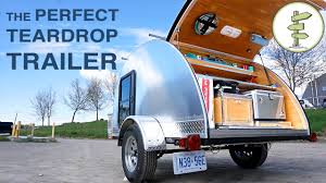 Their 500 model, which is five feet wide, for example, retails for $8,500, while their 550 model, which has a styled body, can retail for $9,600 for the base unit. Hand Built Teardrop Camper Trailer With Solar Power Running Water Perfect Mini Rv Youtube